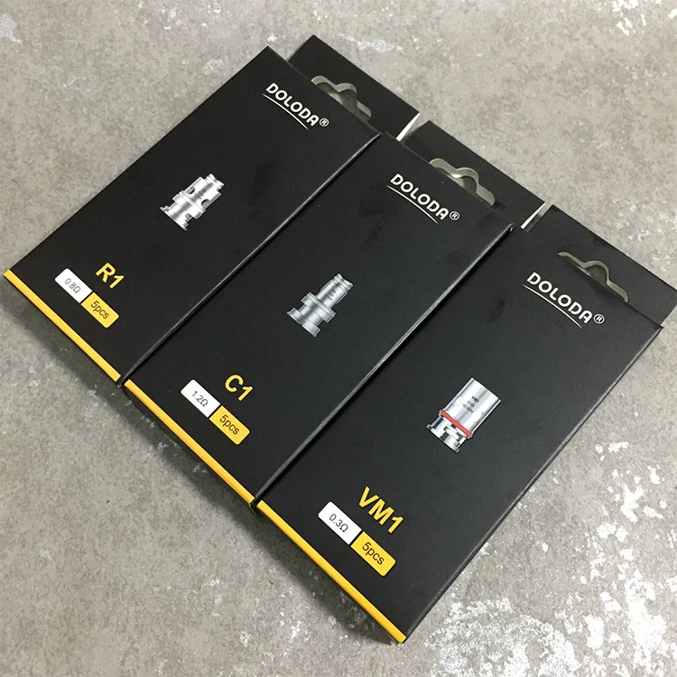 5 шт./кор. Замена VM1 0.3ohm 0.8ohm Vape катушки сердечника для Винчи Pod Комплект сетки