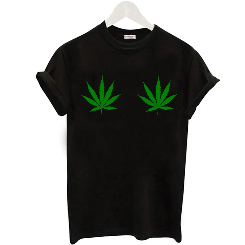 Футболка женская хлопковая с принтом листьев и растений|funny shirt women|print t shirtfashion |
