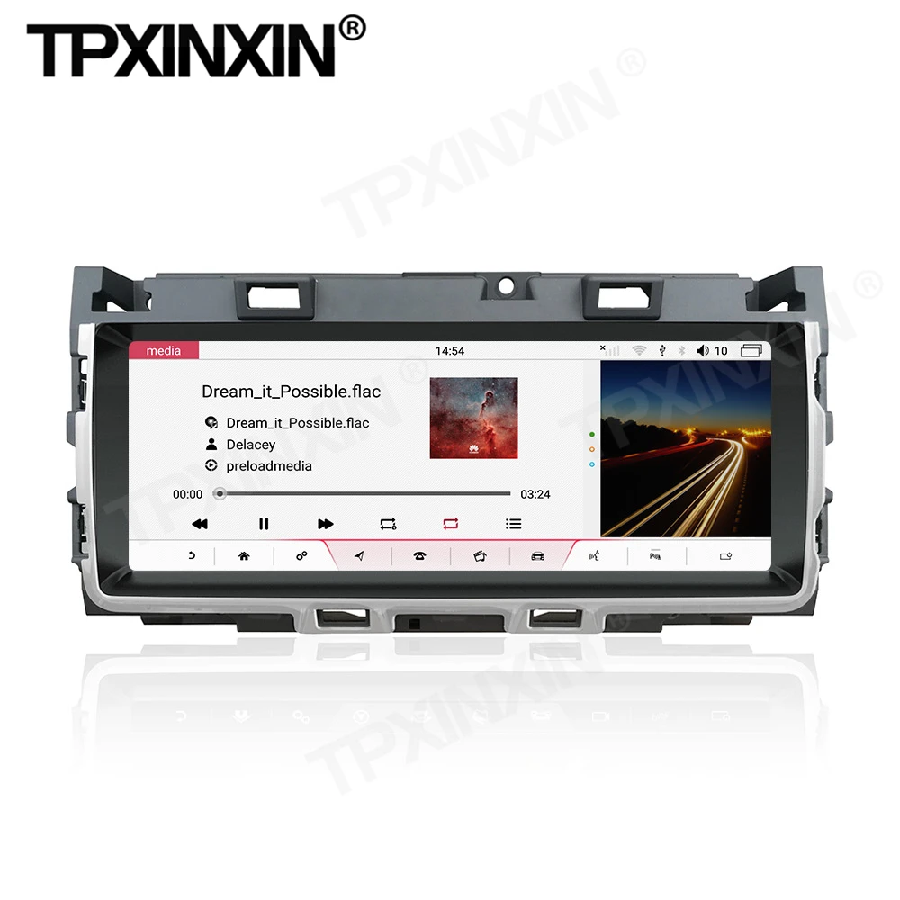 Автомобильный радиоприемник 128G Carplay 2-диновый стереоприемник Android 12 для Jaguar XF XFL 2016