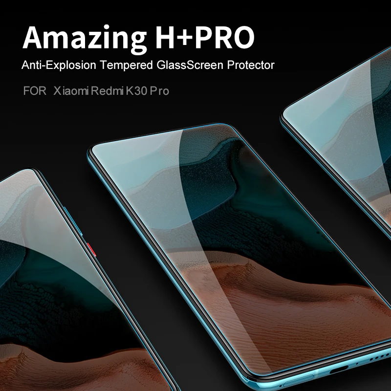 Закаленное стекло NILLKIN Amazing H + Pro 2.5D для Xiaomi Redmi K30 защита экрана|Защитные стёкла и