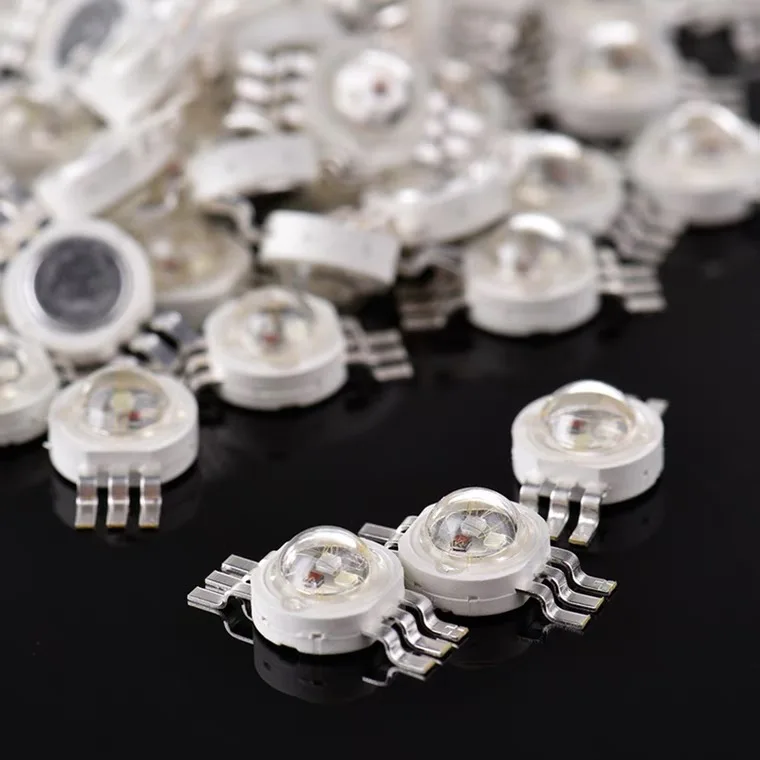 10PCS LED Bead light sour Diode 4Pins 6Pins 8Pins Light Chip High Power 1W 3W RGB Lamp Bubs Epistar Quality guarantee | Лампы и