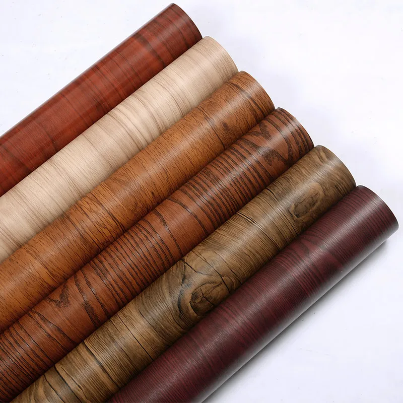 120 см в ширину торговоля воденпроницаемая на ПВХ деревянные зерновая наклейка