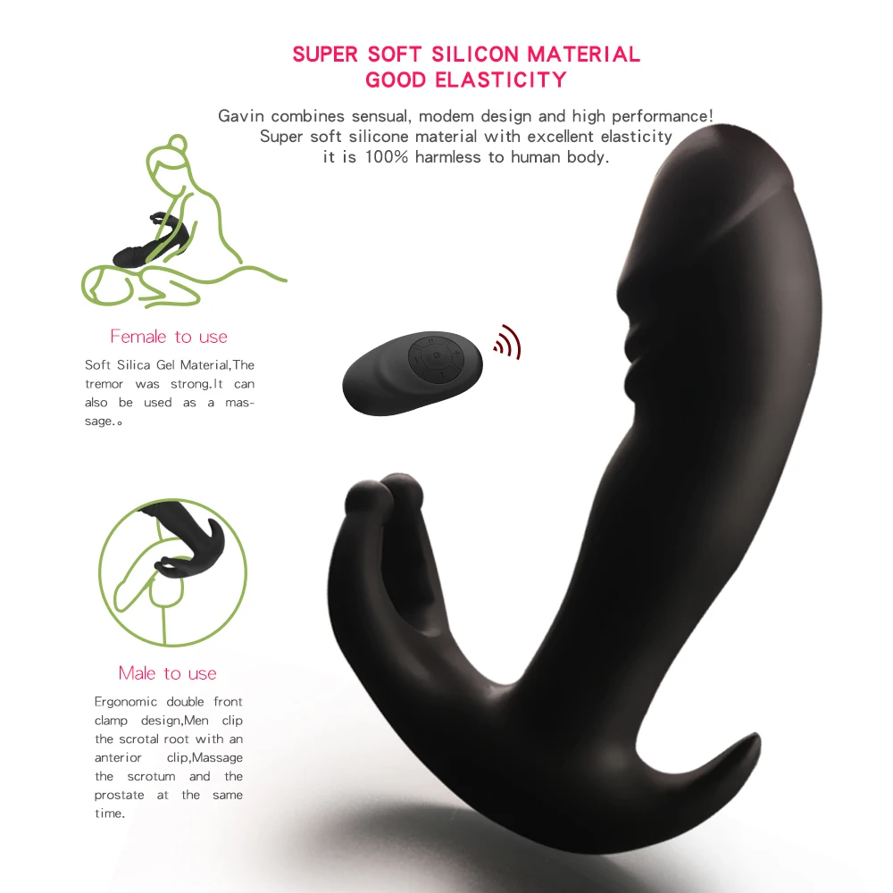 Мужской массажер простаты 10 режимов вибратор анальные секс-игрушки для мужчин