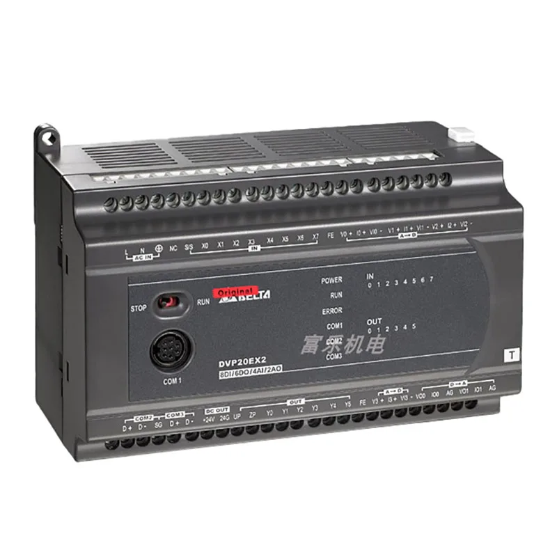 Оригинальный Дельта DVP20ES200RE PLC ES2 Ethernet хост 12 вход 8 релейный выход|Зарядные