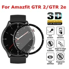 3D изогнутая Защитная пленка для Huami Amazfit GTR 2 GTR 2e, полный защитный чехол для Amazfit GTR2 GTR2e, чехол для часов