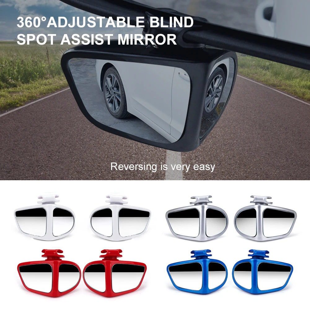 

Blind Spot Mirror With 360 Mirrors Gradi Girevole Regolabile 2 Lati Grandangolari Per Esterni Specchietto Retrovisore Per Auto