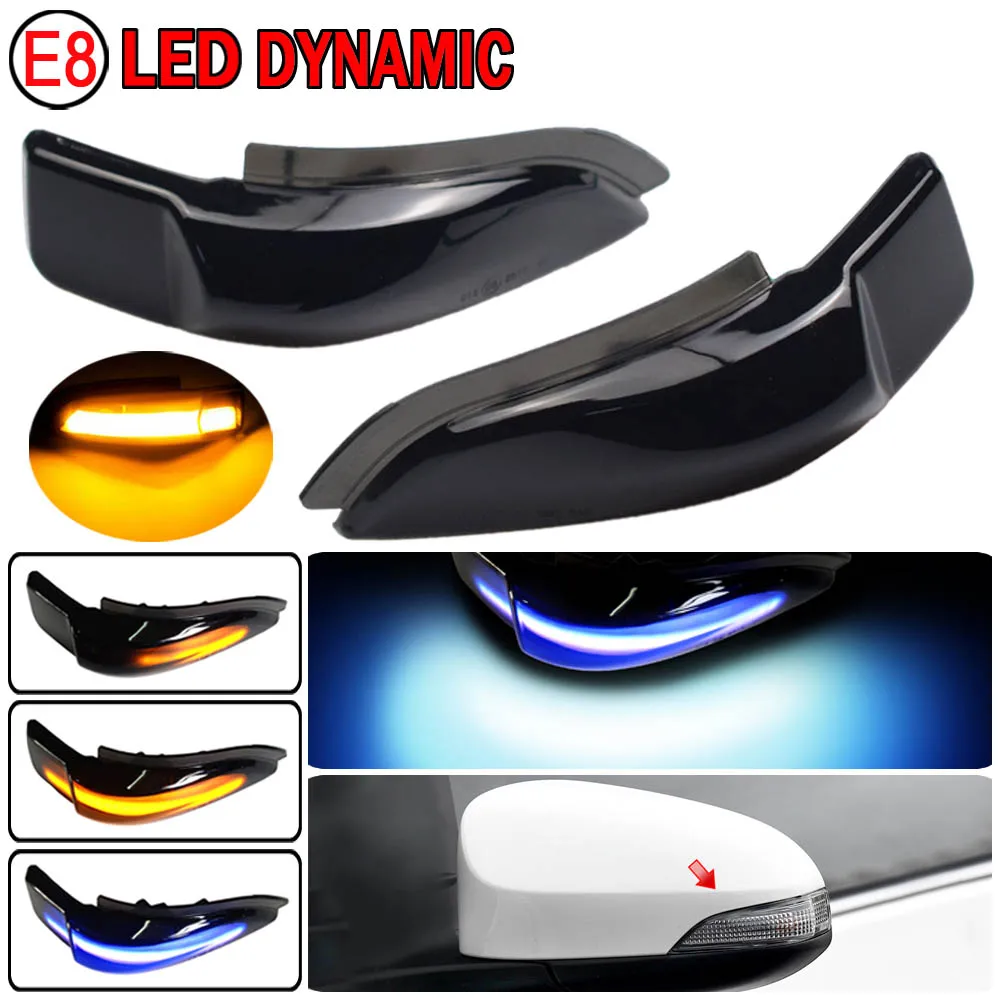 

For Toyota Corolla Camry Prius Vios CHR Yaris Venza Avalon Altis LED Dynamic Turn Signal Light Sequential Side Mirror Indicator