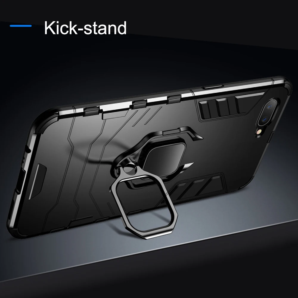 Чехол для OPPO RX17 Neo силиконовый пластиковый Гибридный армированный чехол с