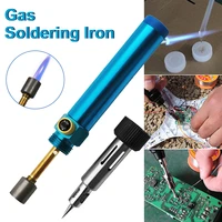 3 in 1 professional gas soldering iron kit w solderhot air blowerheat gun electronics repairing hand tools fast delivered