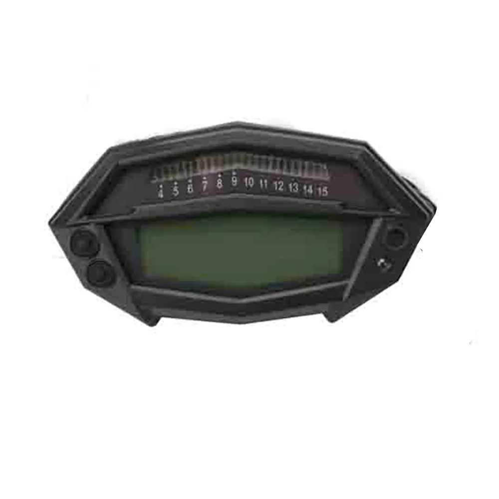 only speedometer Мотоцикл Тахометр Счетчик часов цифровой спидометр шестерни индикатор Мотоцикл Запчасти Универсальный спидометр - Цвет: only speedometer