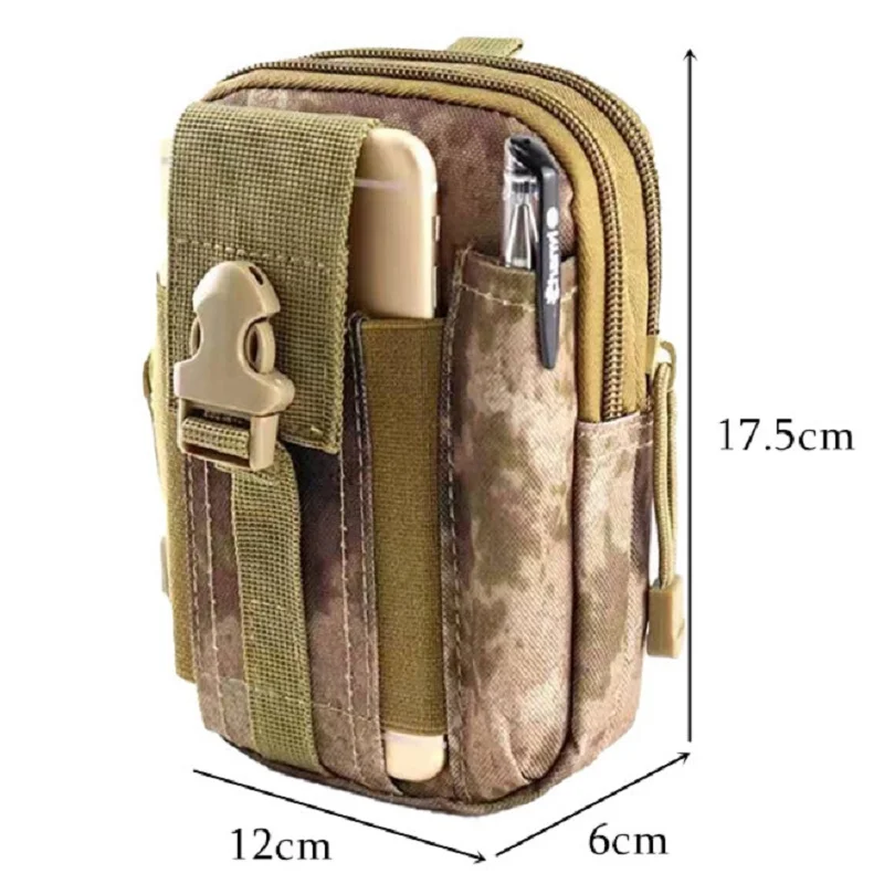 Men Waist Bag Canvas Fanny Pack Belt Phone Drop Leg Bags Military Zipper Waterproof Packs 6.8 inch Cellphone Bum | Багаж и сумки