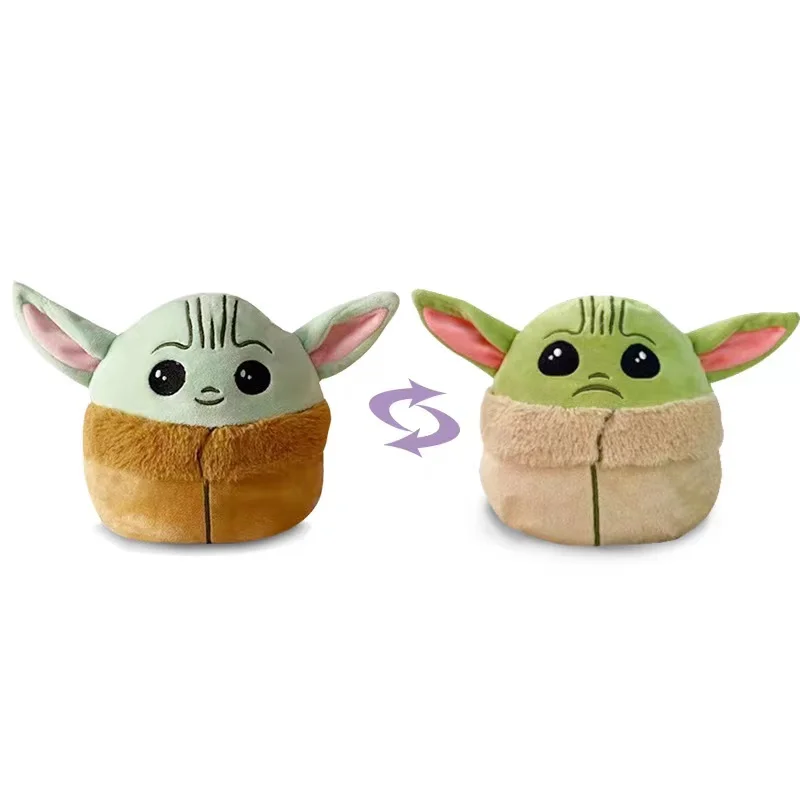 Космические войны двусторонние флип кукла Йоды kawaii DIY фигурки Yoda Plushie мягкие