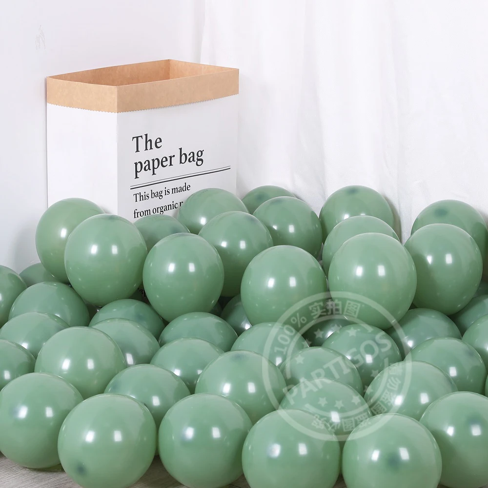 100Pcs 5 Inch Retro Pink Coffee Avocado Blush Latex Balloons Mini Air Globos For Wedding Birthday Party Decorations Kids Supplie | Дом и сад