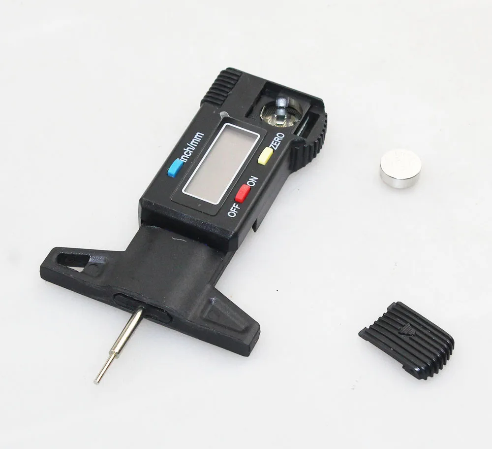 

1PCS Auto Car Digital Tire Tread Depth Gauge 0-25.4mm Measurer Tool Caliper