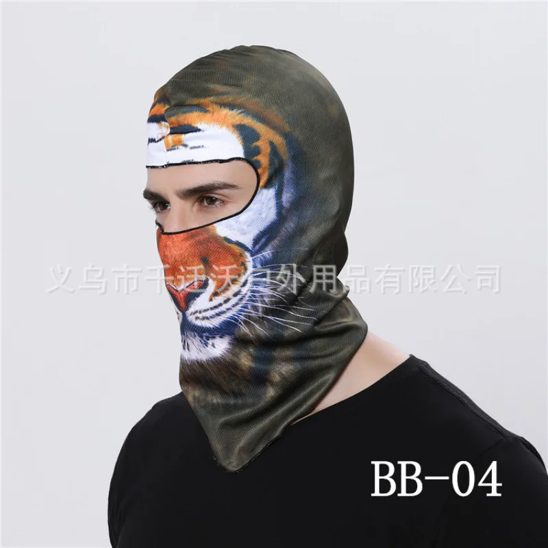 

Outdoor Hot Selling Balaclava Ride Mask Windscreen Motorcycle Outdoor Hood Animal Motif