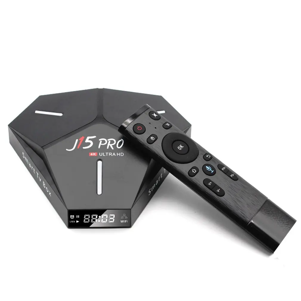 

RK3328 Ddr3 2GB RAM 16 GB RAM Set-top Receiver J15 Pro 4k With Wifi Only Media Player High Definition Smart Tv Box