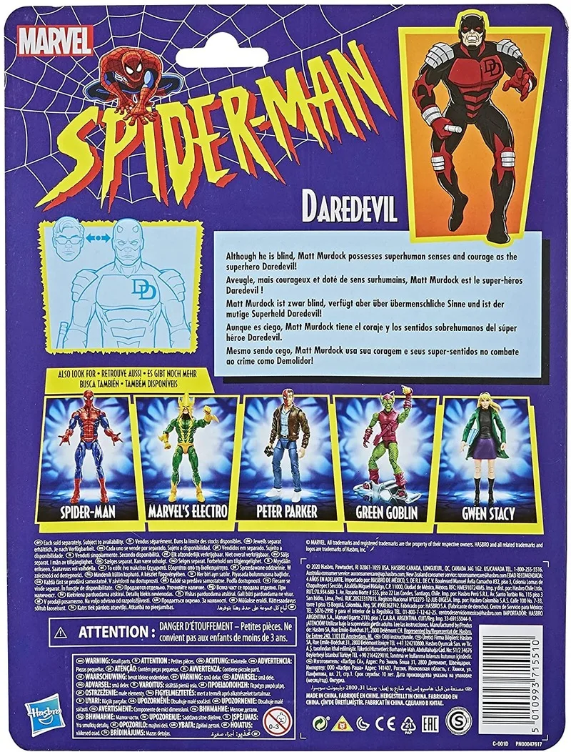 HASBRO Marvel Мстители легенды классический супергерой Человек-паук дьявол