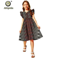 african dresses for women ankara dashiki print lovely dress for girl sleeveless outfits for party wedding afripride s204005