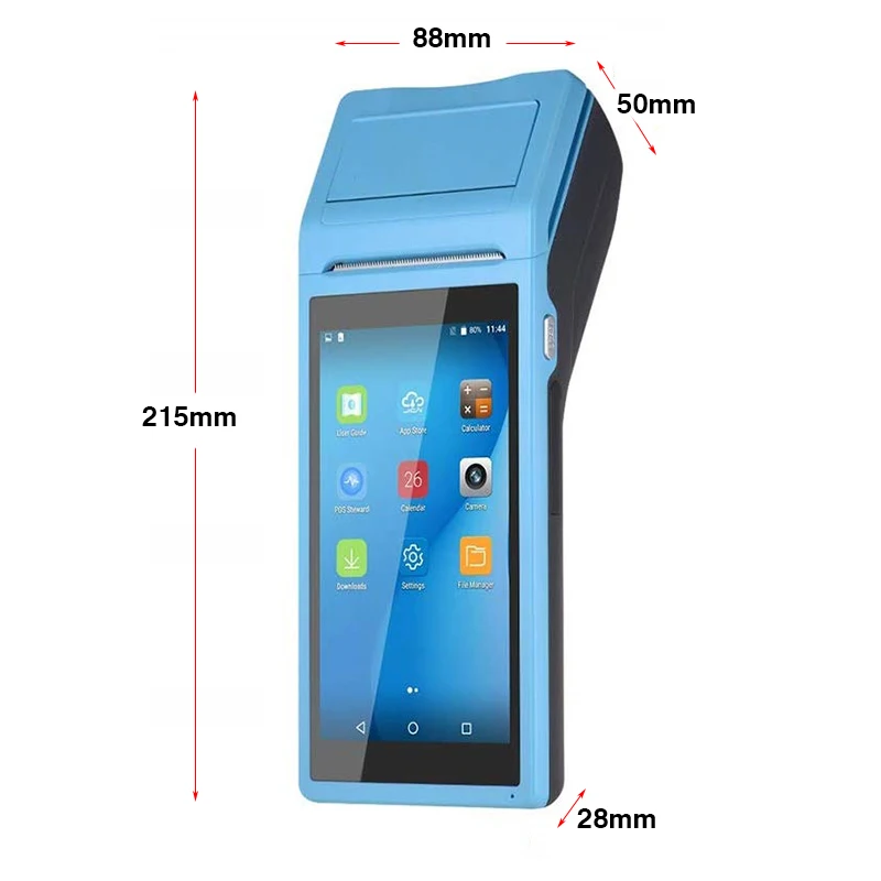 POS терминал NETUM для Android портативный КПК Bluetooth Wi Fi 3G NFC|Принтеры| |