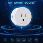 10A US Smart Wi-Fi разъем энергии мониторы таймер умный дом Wi-Fi Беспроводной Мощность розетка для Alexa Google дома приложение Tuya