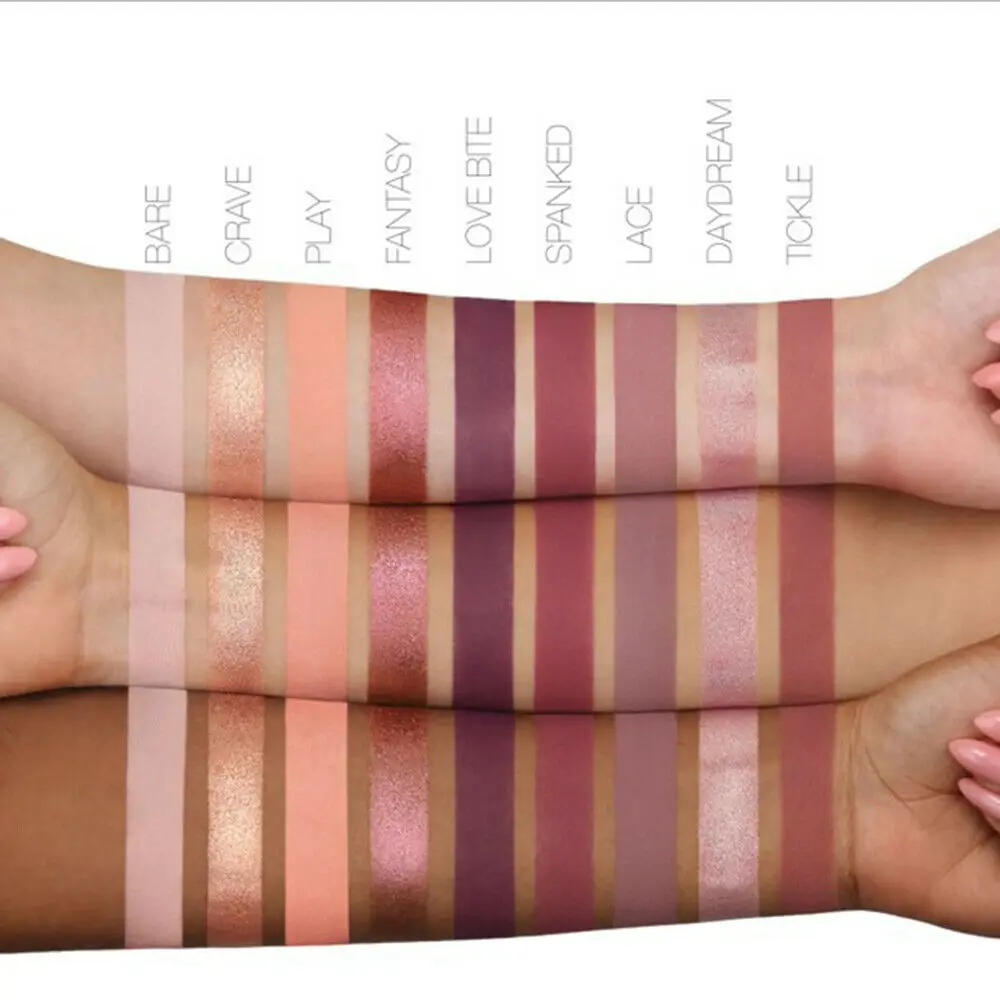 Палитра теней для век 18 цветов мерцающие блестящие тени пудра палитра