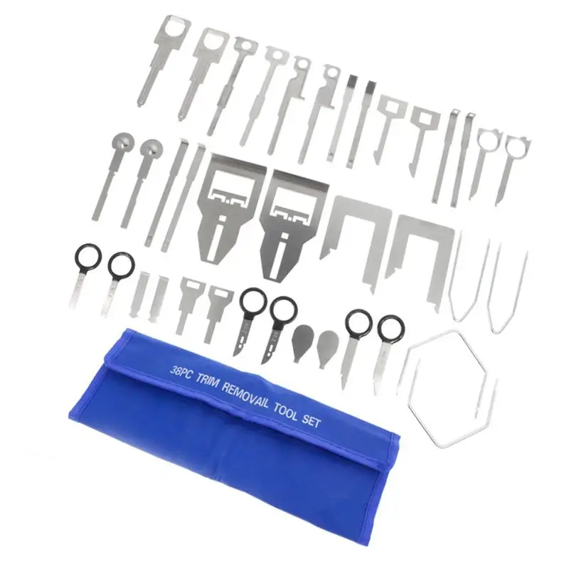 Комплект инструментов для демонтажа автомагнитолы 38 шт./компл. Porsche Ford Citroen Toyota |