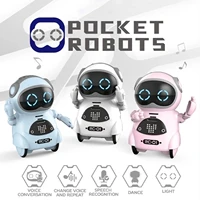 interactive dialogue robot voice recognition recording singing and dancing storytelling mini robot toy