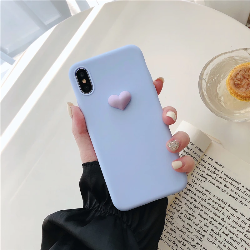 Милый силиконовый чехол для телефона с животными iPhone 6 S 7 Plus 8 X XR XSMAX мягкий \