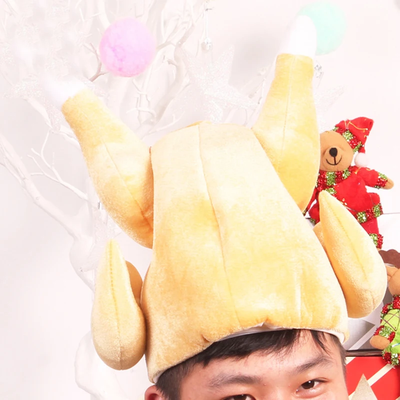 Рождественская электрическая шапка с ушами индейки/оленя игрушка подарок