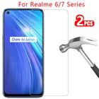 Защитное стекло для realme 6, 7 pro, 6s s, закаленное стекло для oppo realmi s6, 6pro, 7pro, realme6, realme7, защитная пленка