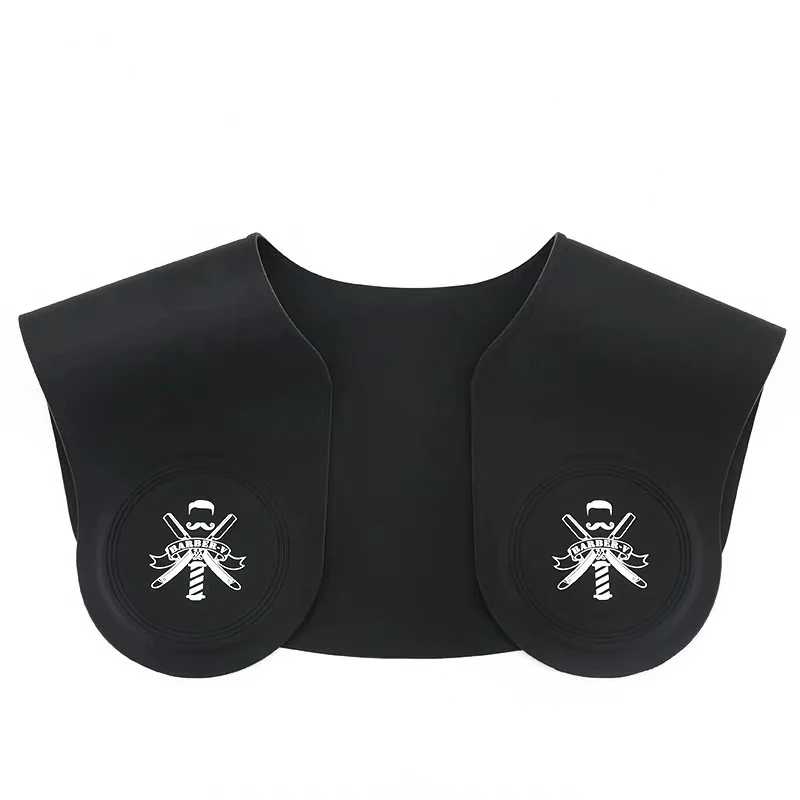 Парикмахерский ошейник для стрижки волос черный парикмахерский резиновый