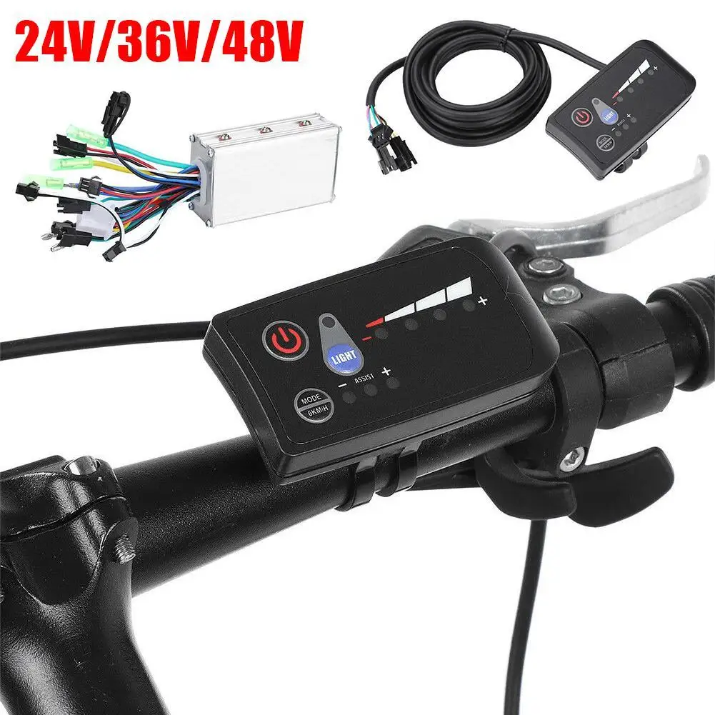 

24/36/48V 250W Electric Scooter Bicycle Brushless Controller LED Display Kit