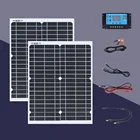 Солнечная панель 20Вт, 18В, Boguang, 100Втч, набор солнечных панелей 40Вт, с контроллером 200Втч, для батарей 5В, 12В, 24В