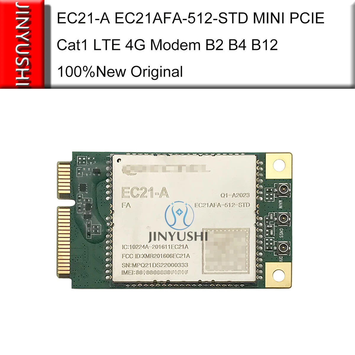

EC21-A MINI PCIE cat1 LTE 4G модем B2 B4 B12 для AT&T 100% новый и оригинальный EC21AFA