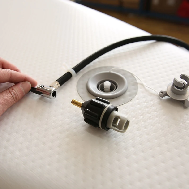 

Гребная лодка воздушный клапан для адаптера переменного тока для Sup серфинга насос для Каяка адаптеры к надувному клапану для воздуха крепл...