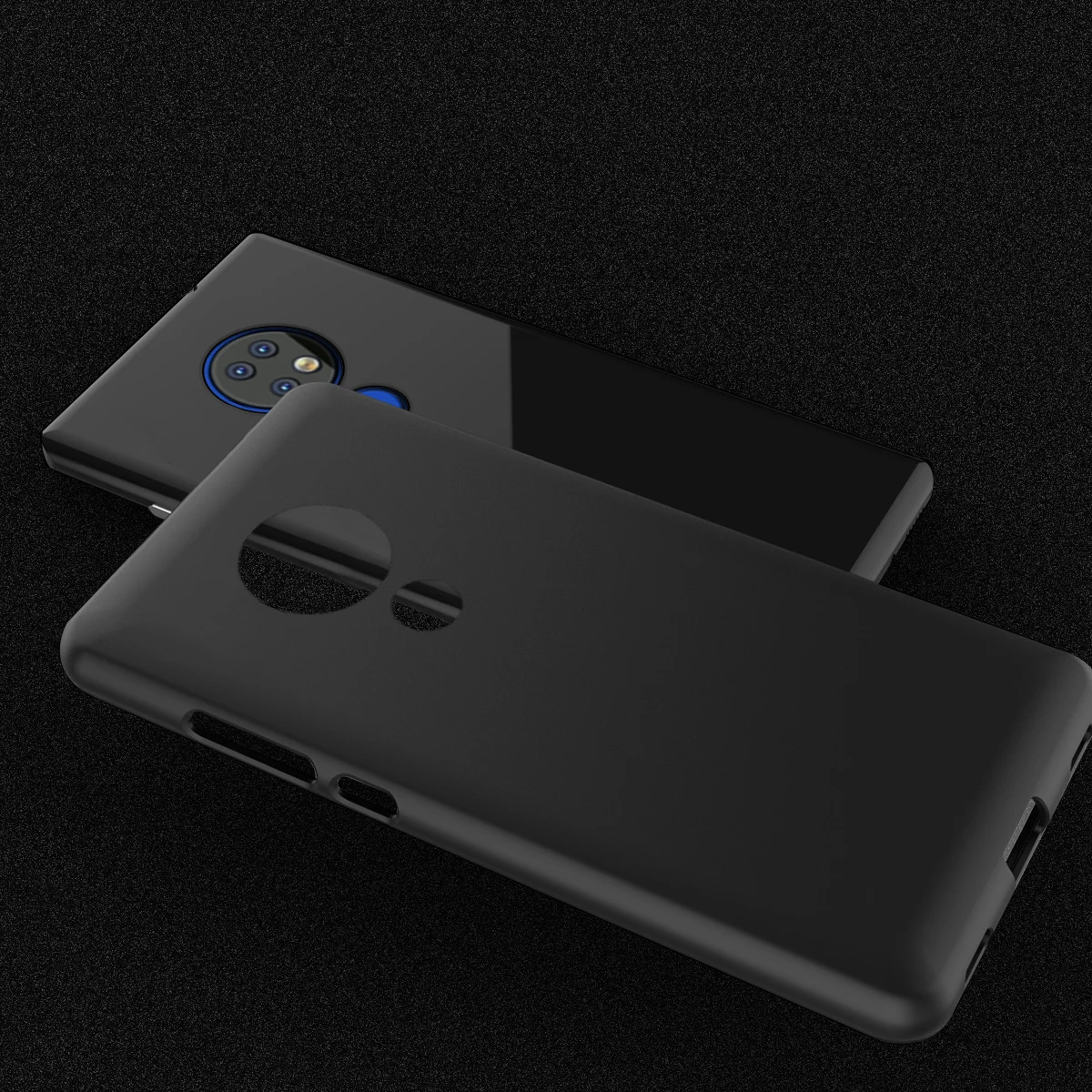 For Nokia 7.2/6.2/8.1/7.1 Plus/3.1C/2.2/3.1 Plus/6.1 Plus/9 PureView/3.2/4.2/X71 Case Ultra Thin Silicone Matte Soft TPU |
