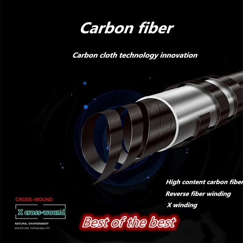Подлинная сверхпрочная Удочка GW из японского углеродного волокна 3 6 м 4 5 7 2