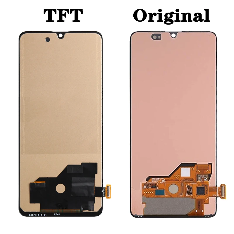 6.1"Original LCD For Samsung Galaxy A41 A415  A415F A415F/DS LCD display Screen Touch panel Digitizer with frame Assembly images - 6