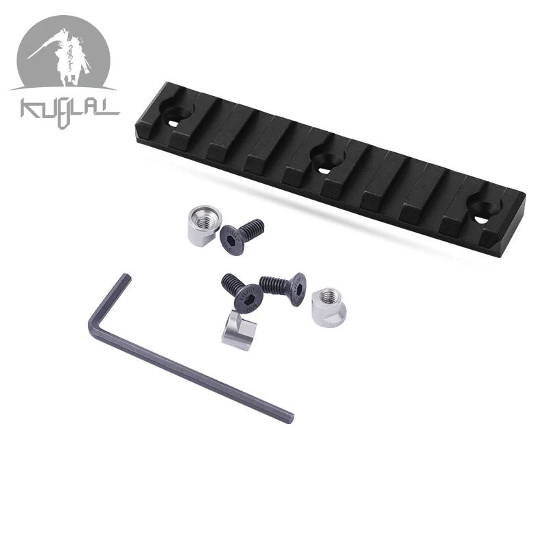 Тактический страйкбол полимер Пикатинни 9 Слот Rail Keymod для Handguard лазерный прицел