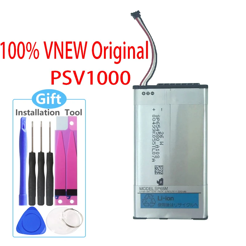 

10 шт. оригинальный SP65M для Sony PSV VITA PSVITA 1000 psv1000 SP65M PCH-1001 Phone Высокое качество 100% новая батарея + номер для отслеживания