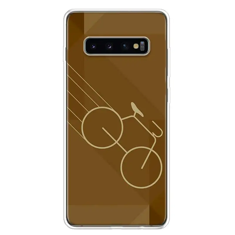 Bicycle Bike Sport Coqu Cover Phone Case For Samsung Galaxy A70 A50 A40 A30 A20E A10S Note 20 Ultra 10 Lite 9 8 A6 A7 A8 A9 Plus | Мобильные