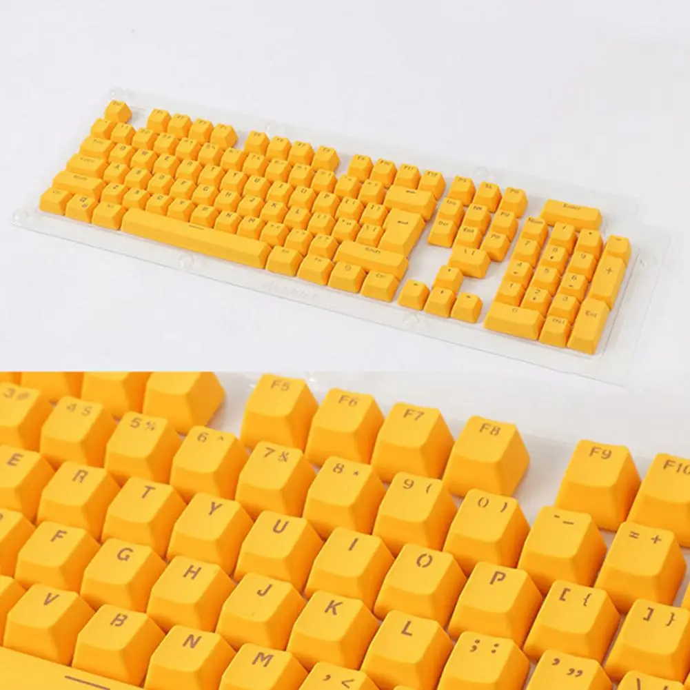 

104Pcs Universal Backlight PBT Keycaps Mechanical Keyboard Key Caps for PC Computer