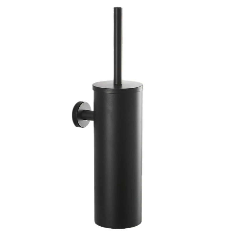 

Toilet Brush Holder Set With Bar Wall Mount Bathroom Accessories Cleaning Brush Hanger 304 Stainless For Home Cleaning