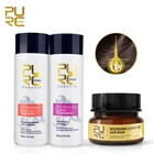 PURC 8% формальдегид Кератиновое лечение и очищающий шампунь и удаление запаха после кератиновой маски для волос