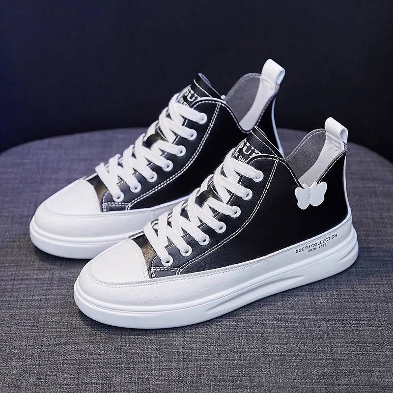 

Женские повседневные ботинки, высокие белые ботинки, женская осенняя спортивная обувь, новинка 2020, модные ботинки на высоком каблуке