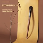 Кисть для макияжа CHICHODO, новинка 2021, янтарная серия, резные трубчатые кисти из шерсти животных, кисть для теней с конским и козьим волосом, косметическая pen-E204