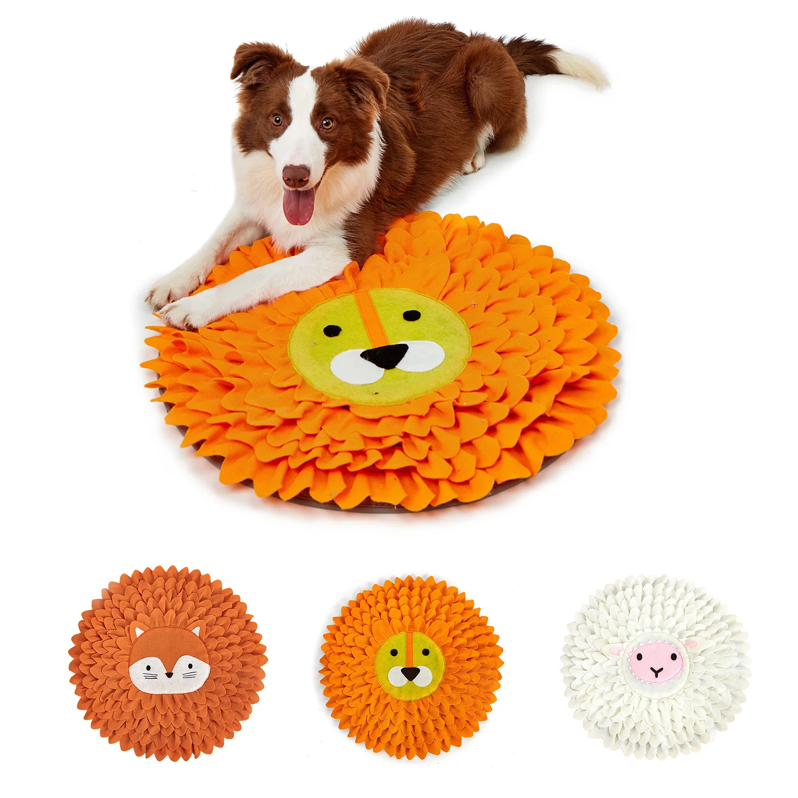 

Pet Snuffle Mat Dog Snuffle Feeding Mat Interactive Pet Toys Encourages Natural Foraging Skills Great for Stress Release