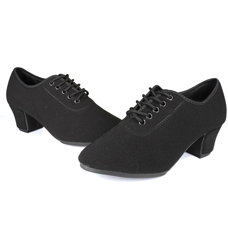 Обувь для латинских танцев Мужская обувь в стиле джаз эластичная ткань мягкая