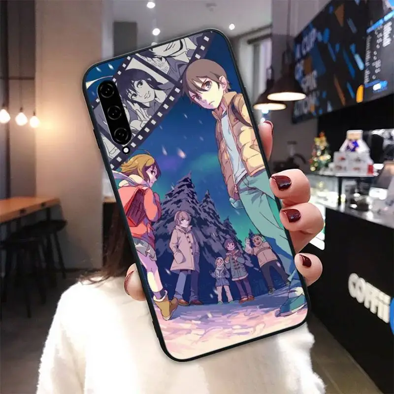 

ERASED Boku Dake Ga Inai Machi Black Silicone Cover Case For Xiaomi Mi A1 A2 6 8 9 T Pro 10 Lite Note 10 Cc9 Pro Mix MAX 2 3