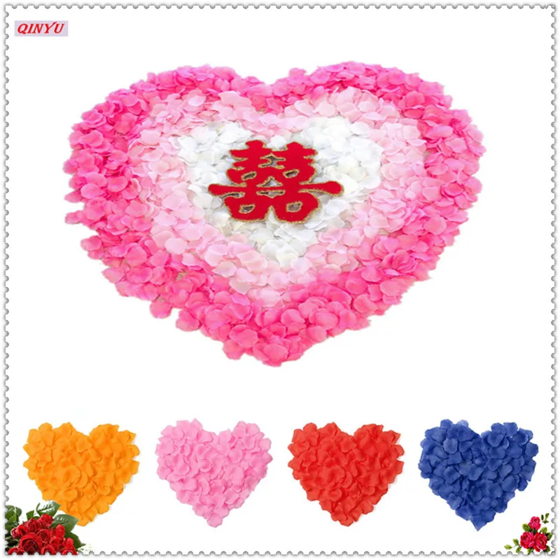 Искусственные лепестки розы для украшения дома 100/1000/300 шт.|artificial flowers|artificial flowers